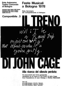 Poster de Il Treno di John Cage