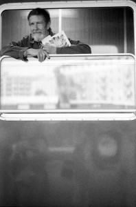 John Cage sul Treno: foto di Enrico Scuro