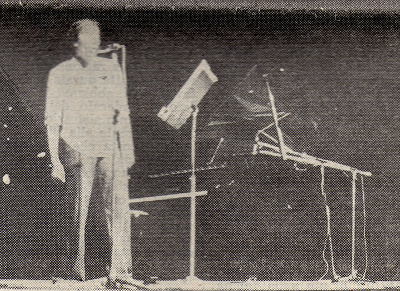 Demetrio Stratos esegue i 62 Mesostics Re Merce Cunningham (Corriere Mercantile, Note d'Arte, 7 luglio 1978)