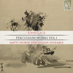 Cover of John Cage: Percussion Works Vol. 1 (Da Vinci Publishing)