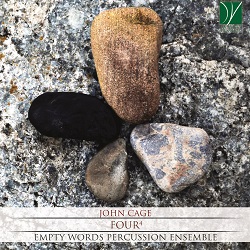 Cover of John Cage: aboutCAGE Vol. 2: Complete Percussion Works Vol. 2, Four4 (Da Vinci Publishing)