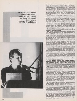 Third page of Rockstar interview, February 1986